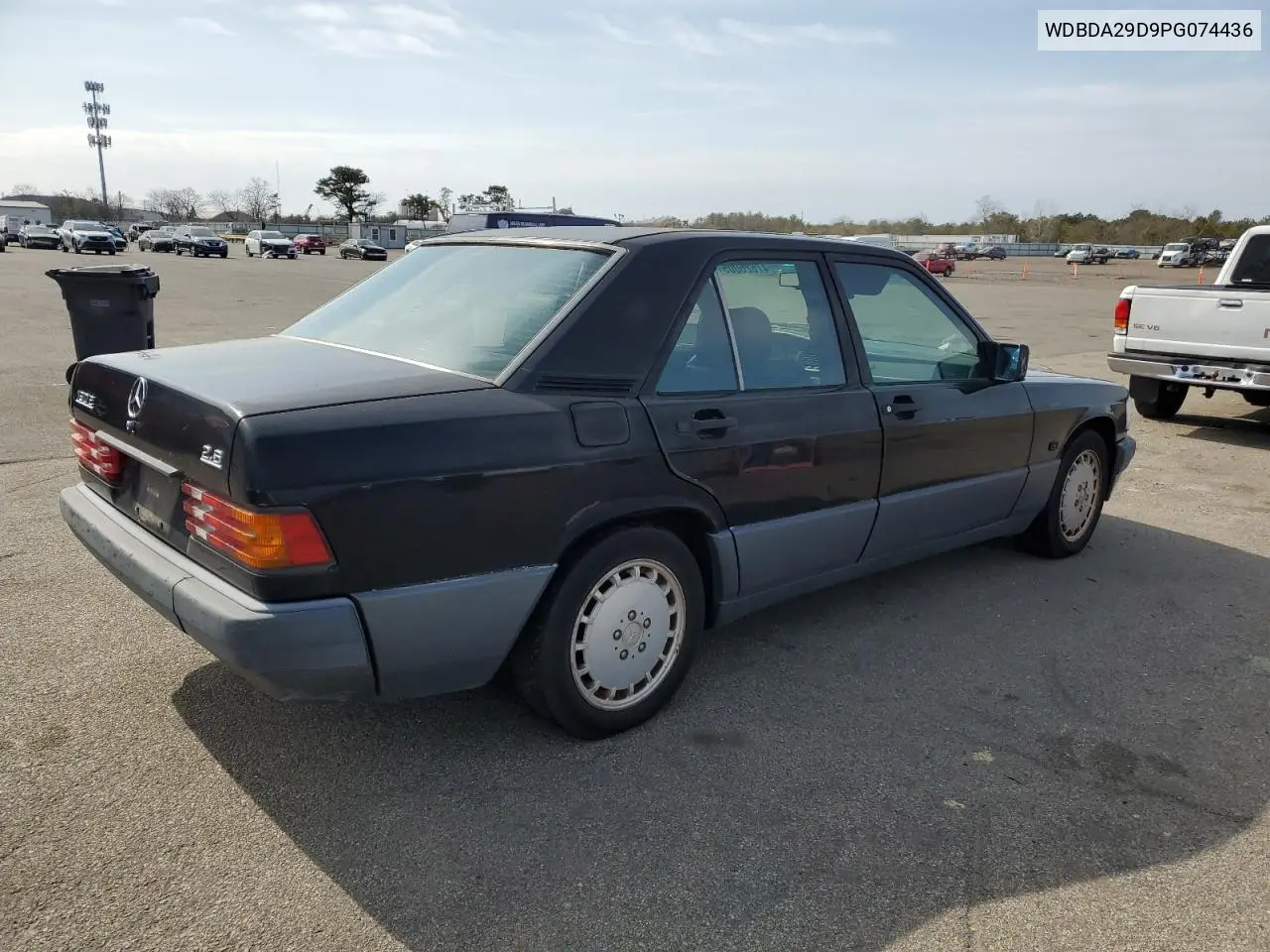 1993 Mercedes-Benz 190 E 2.6 VIN: WDBDA29D9PG074436 Lot: 47626005