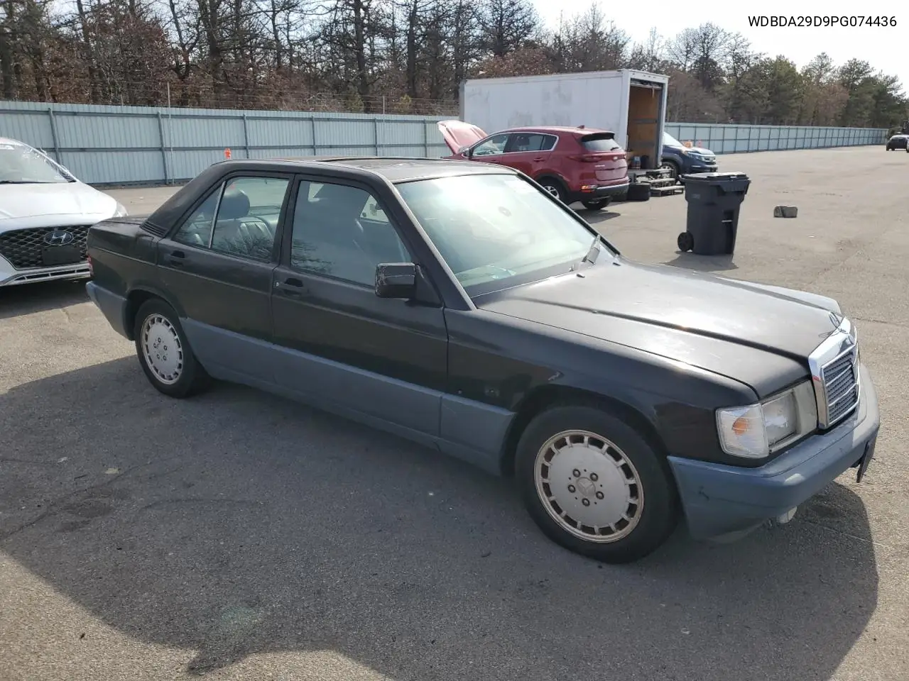 1993 Mercedes-Benz 190 E 2.6 VIN: WDBDA29D9PG074436 Lot: 47626005