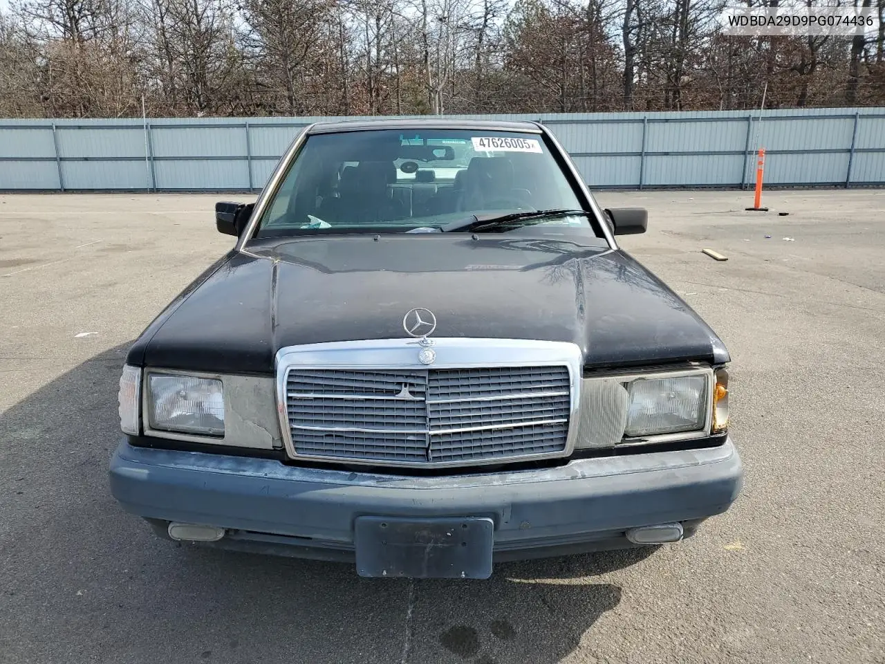 1993 Mercedes-Benz 190 E 2.6 VIN: WDBDA29D9PG074436 Lot: 47626005