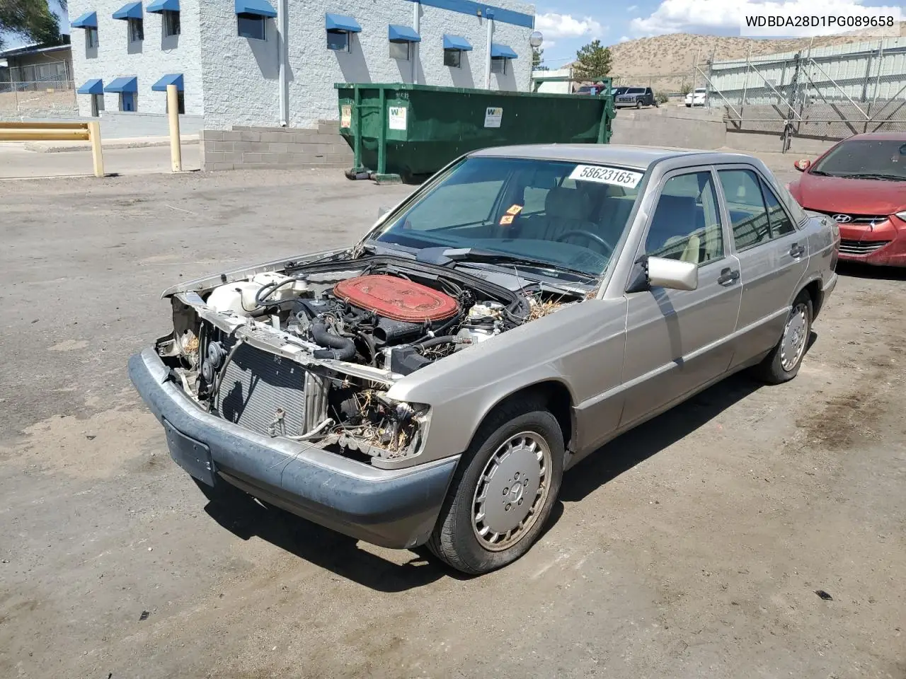 1993 Mercedes-Benz 190 E 2.3 VIN: WDBDA28D1PG089658 Lot: 58623165