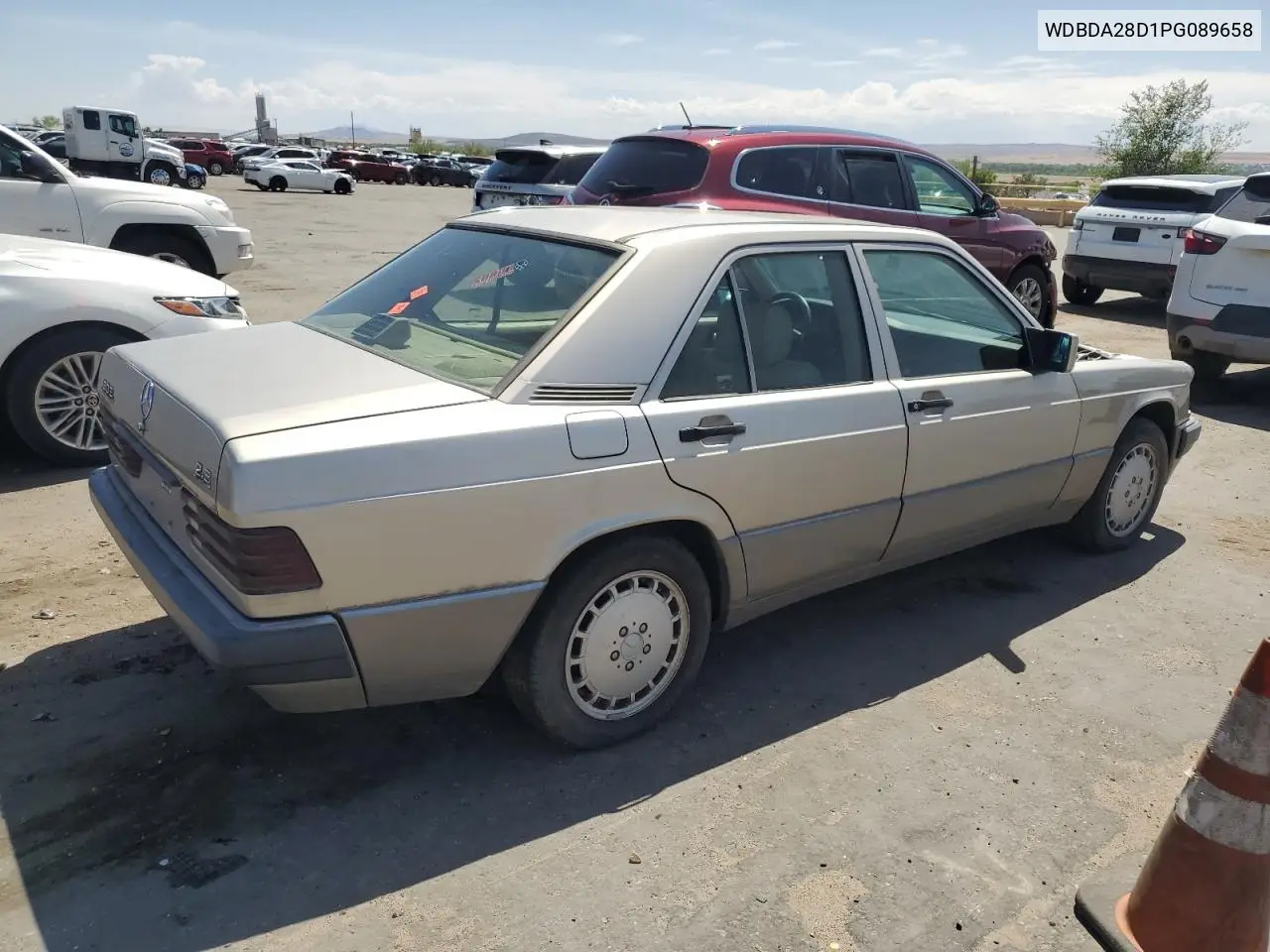 1993 Mercedes-Benz 190 E 2.3 VIN: WDBDA28D1PG089658 Lot: 58623165