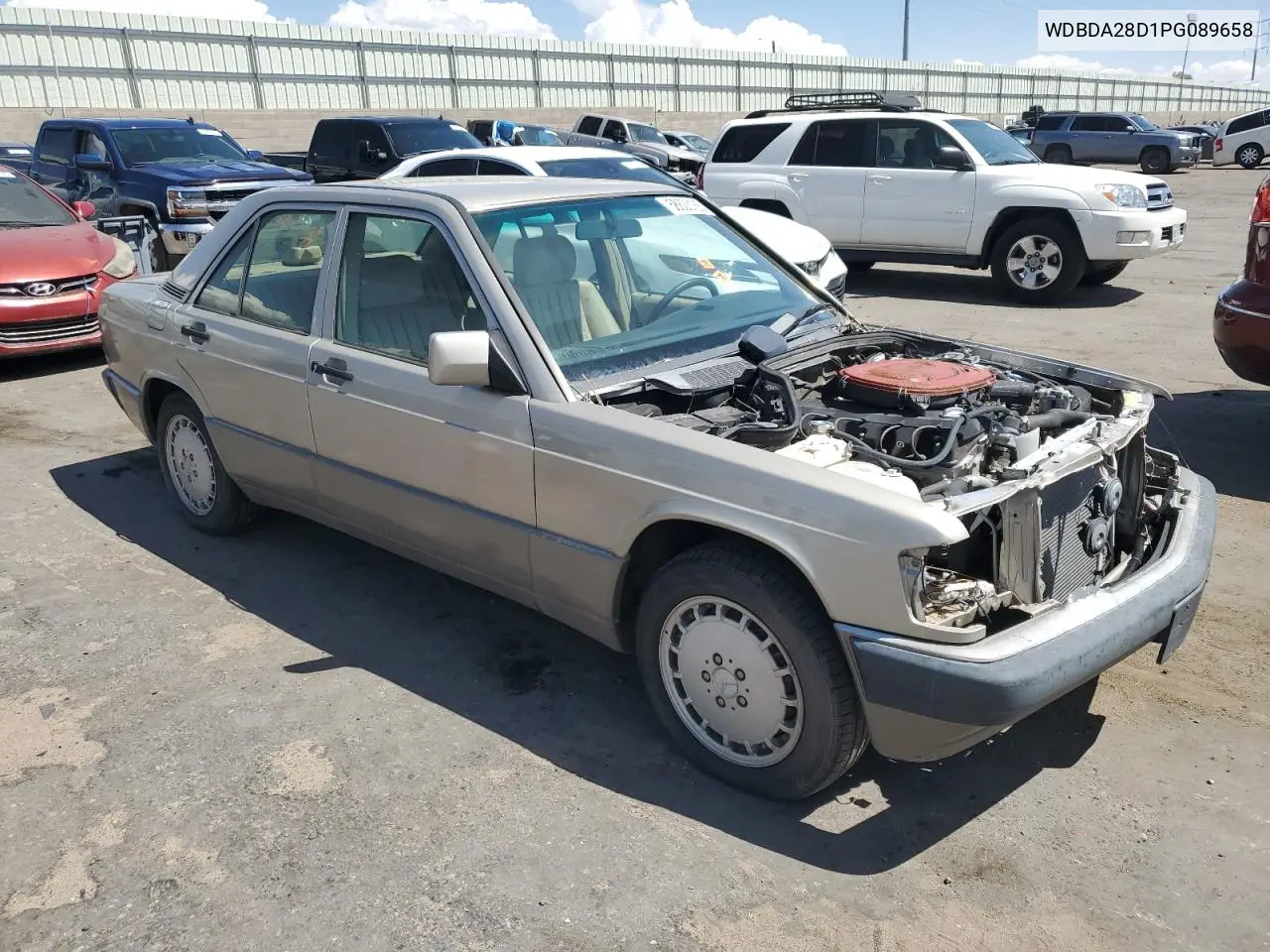 1993 Mercedes-Benz 190 E 2.3 VIN: WDBDA28D1PG089658 Lot: 58623165