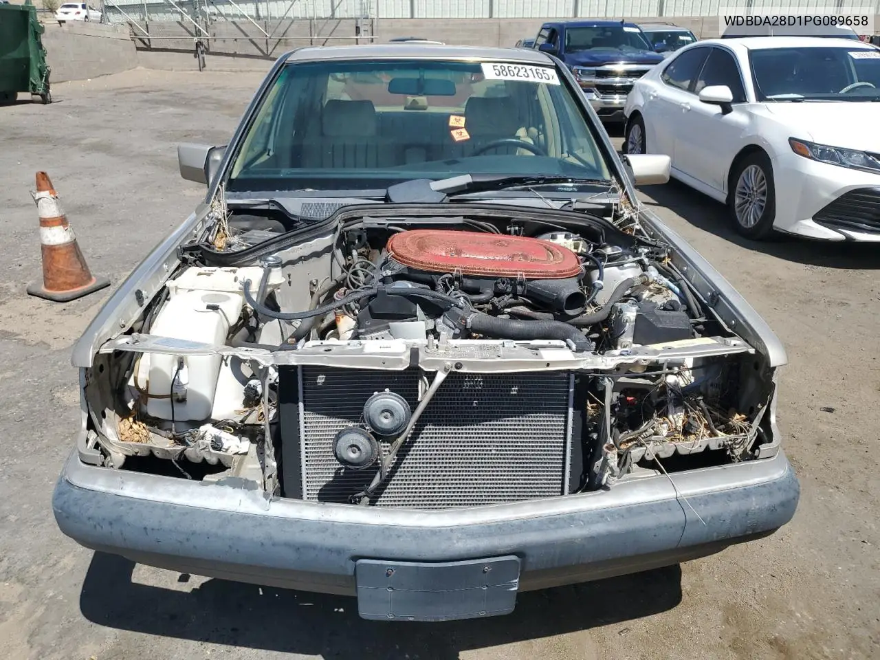 1993 Mercedes-Benz 190 E 2.3 VIN: WDBDA28D1PG089658 Lot: 58623165