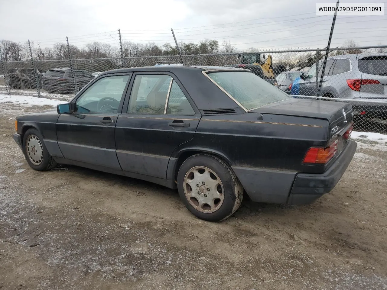 1993 Mercedes-Benz 190 E 2.6 VIN: WDBDA29D5PG011091 Lot: 89125715