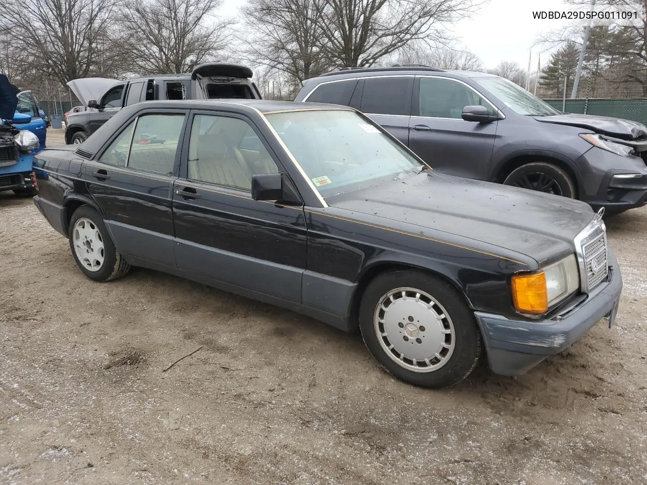 1993 Mercedes-Benz 190 E 2.6 VIN: WDBDA29D5PG011091 Lot: 89125715