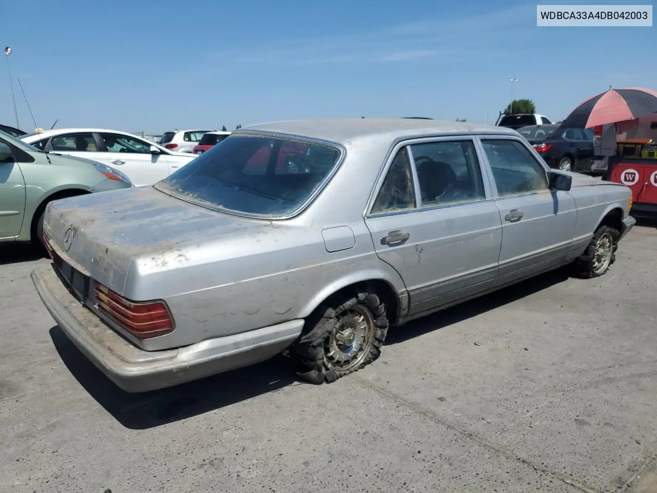 1983 Mercedes-Benz 380 Sel VIN: WDBCA33A4DB042003 Lot: 62316525