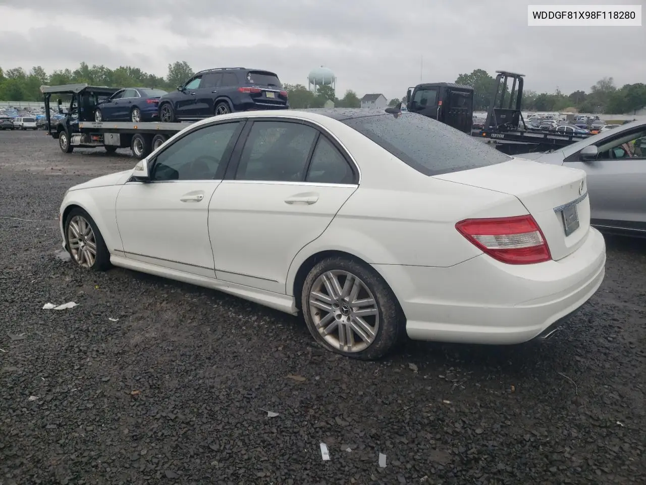 2008 Mercedes-Benz C 300 4Matic VIN: WDDGF81X98F118280 Lot: 56338995