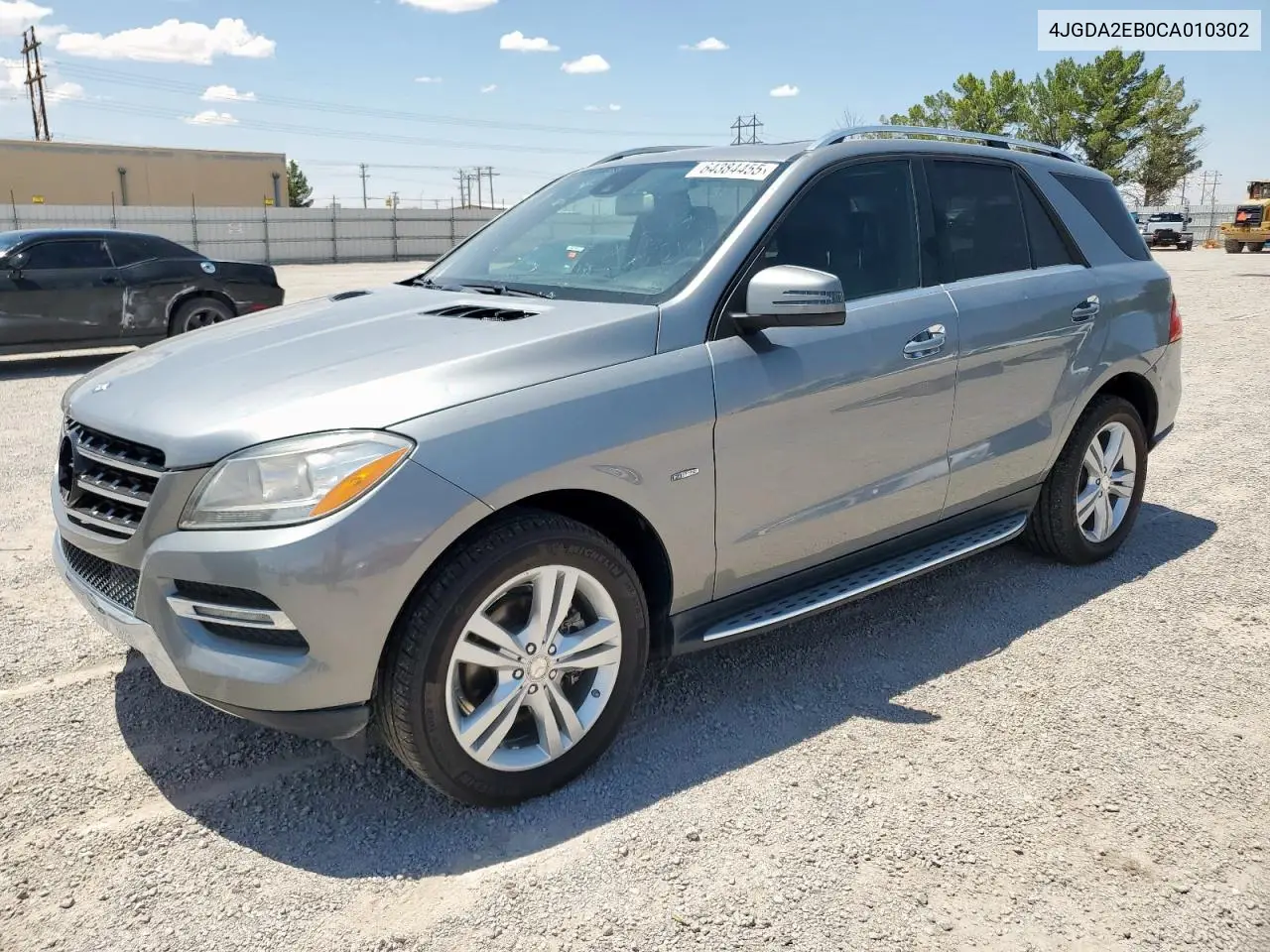2012 Mercedes-Benz Ml 350 Bluetec VIN: 4JGDA2EB0CA010302 Lot: 64384455