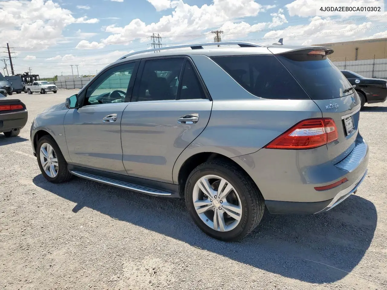 2012 Mercedes-Benz Ml 350 Bluetec VIN: 4JGDA2EB0CA010302 Lot: 64384455