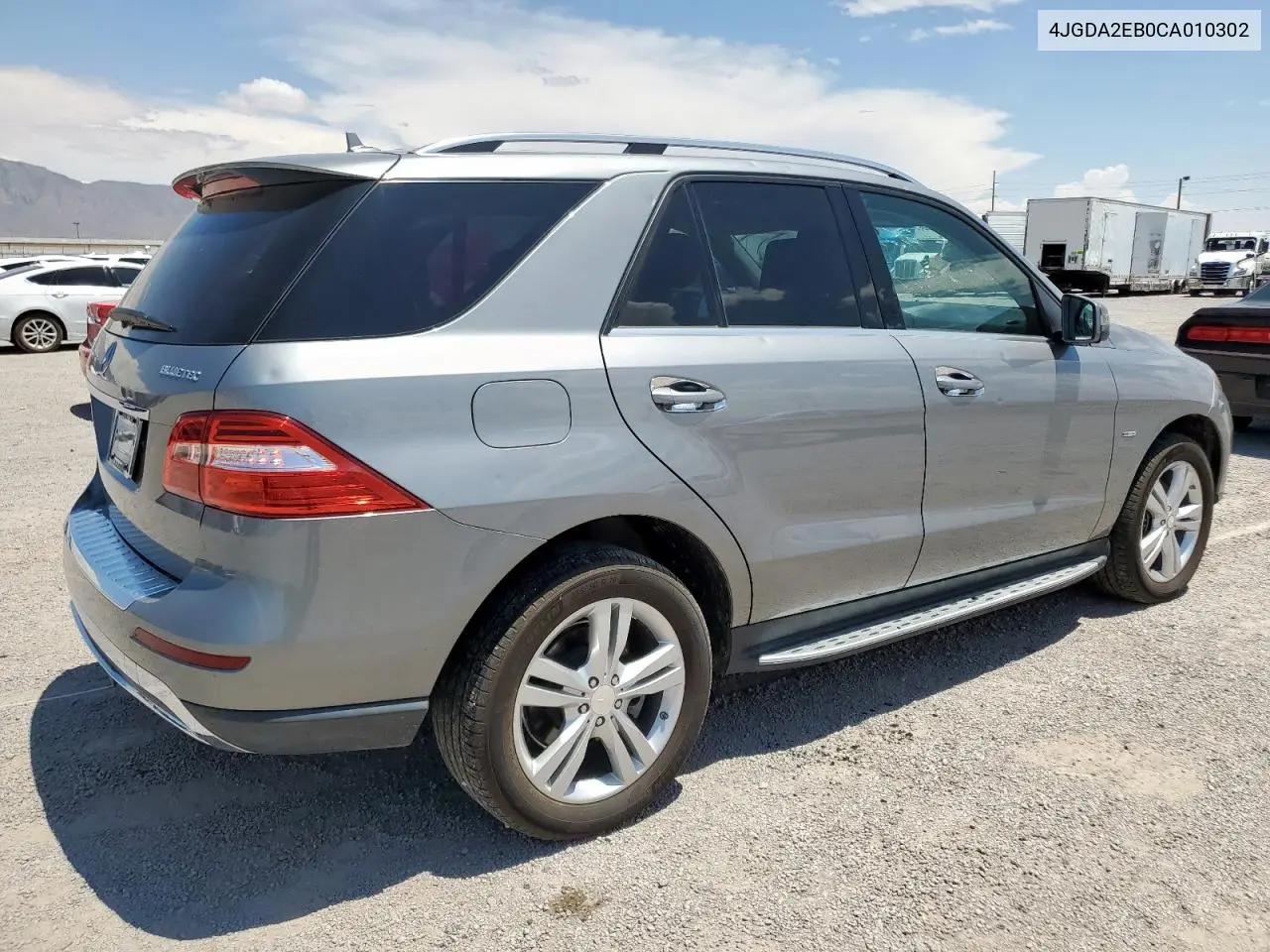 2012 Mercedes-Benz Ml 350 Bluetec VIN: 4JGDA2EB0CA010302 Lot: 64384455
