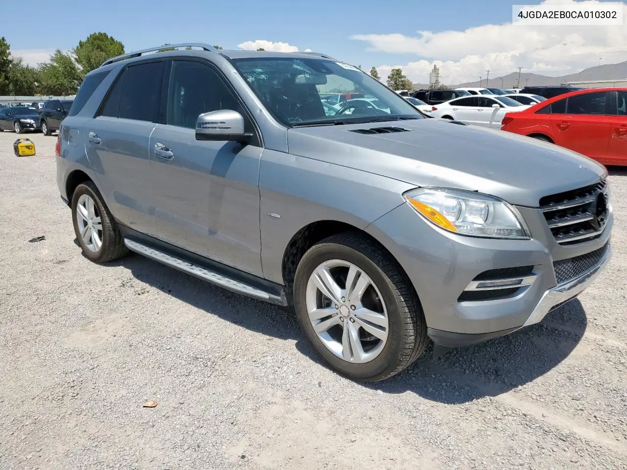 2012 Mercedes-Benz Ml 350 Bluetec VIN: 4JGDA2EB0CA010302 Lot: 64384455