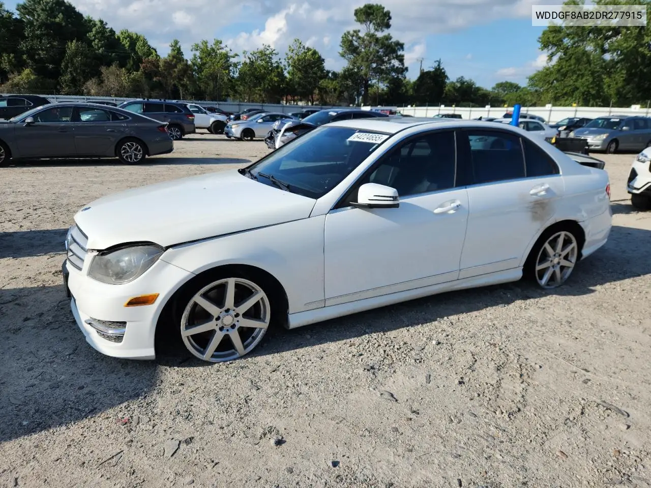 2013 Mercedes-Benz C 300 4Matic VIN: WDDGF8AB2DR277915 Lot: 64224655
