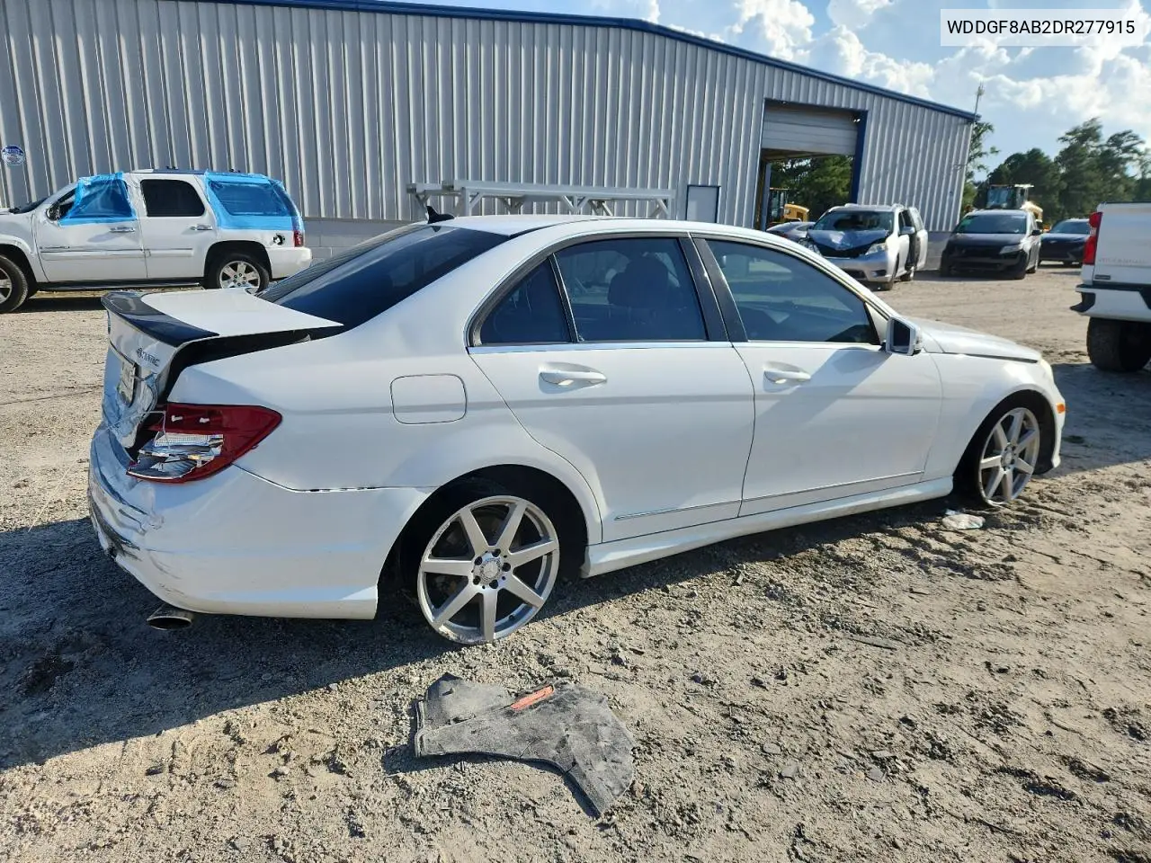 2013 Mercedes-Benz C 300 4Matic VIN: WDDGF8AB2DR277915 Lot: 64224655