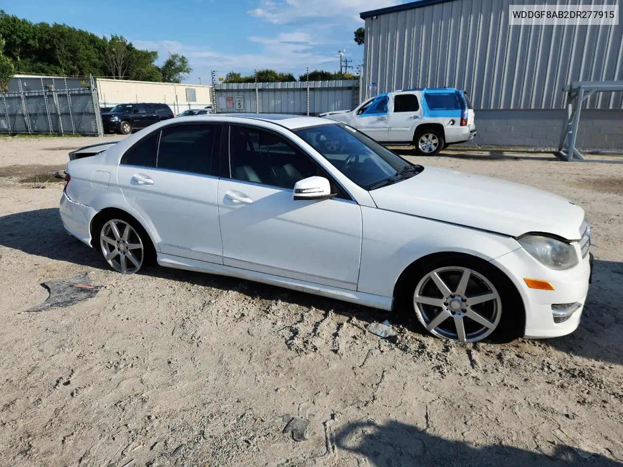 2013 Mercedes-Benz C 300 4Matic VIN: WDDGF8AB2DR277915 Lot: 64224655