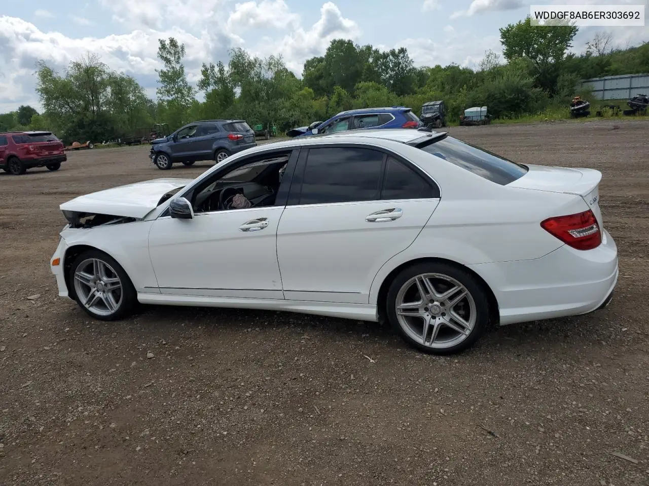 2014 Mercedes-Benz C 300 4Matic VIN: WDDGF8AB6ER303692 Lot: 65293905