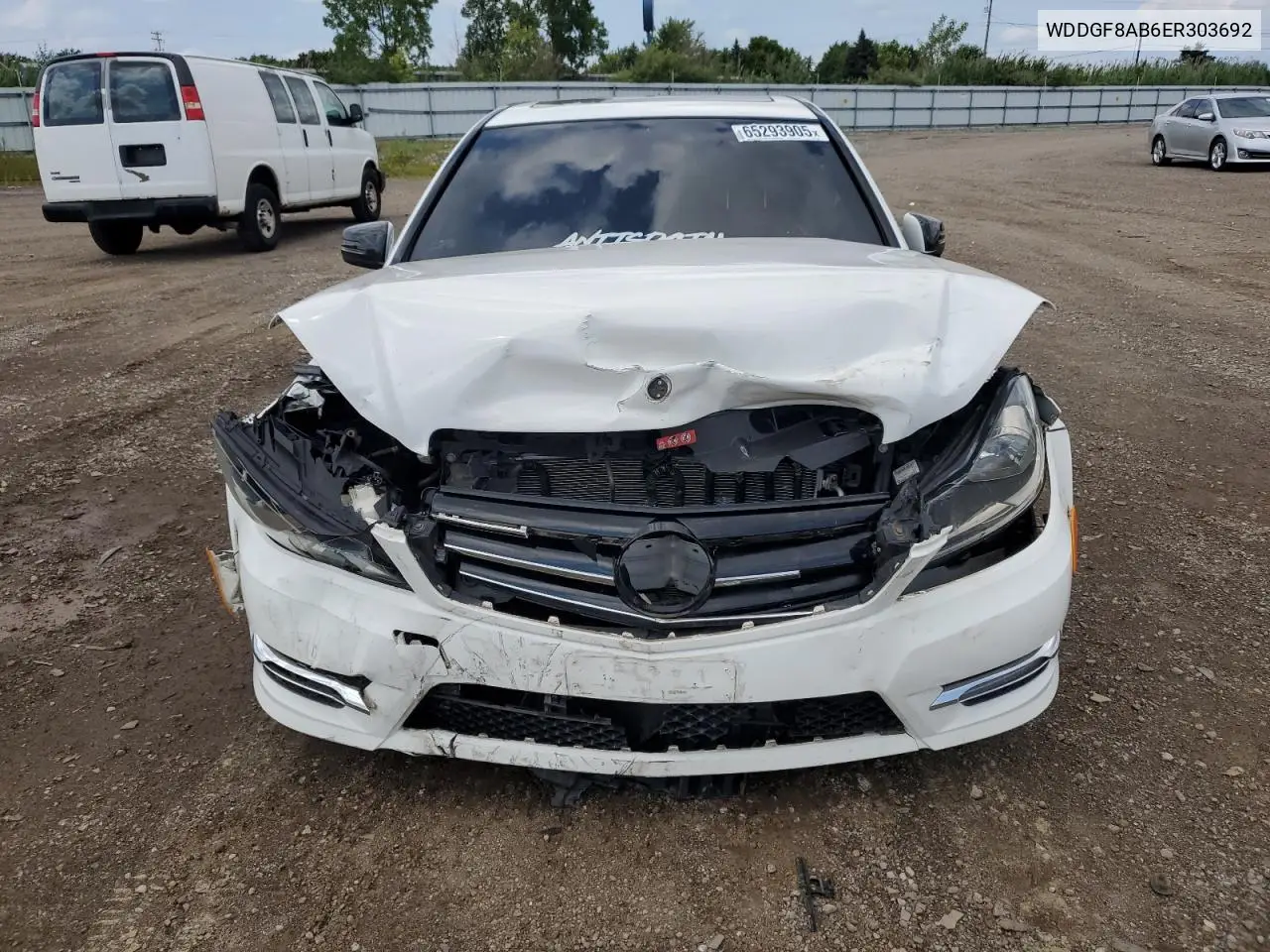 2014 Mercedes-Benz C 300 4Matic VIN: WDDGF8AB6ER303692 Lot: 65293905