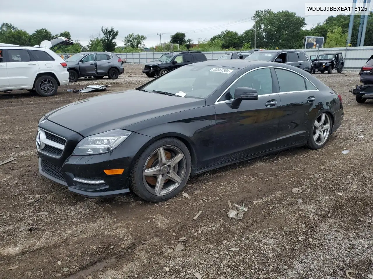 2014 Mercedes-Benz Cls 550 4Matic VIN: WDDLJ9BBXEA118125 Lot: 65361585
