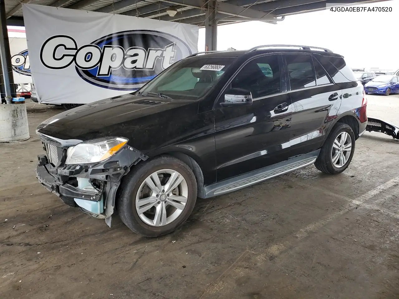2015 Mercedes-Benz Ml 250 Bluetec VIN: 4JGDA0EB7FA470520 Lot: 63256865