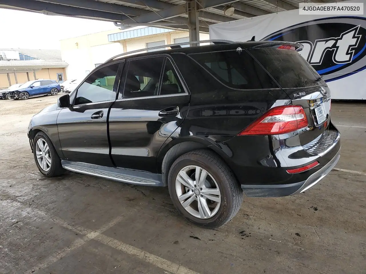 2015 Mercedes-Benz Ml 250 Bluetec VIN: 4JGDA0EB7FA470520 Lot: 63256865