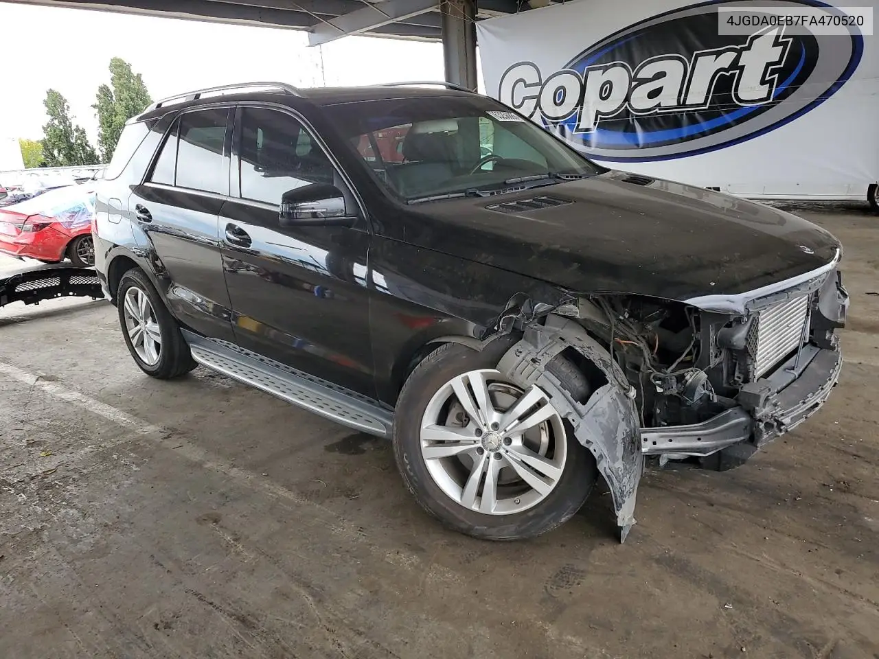2015 Mercedes-Benz Ml 250 Bluetec VIN: 4JGDA0EB7FA470520 Lot: 63256865