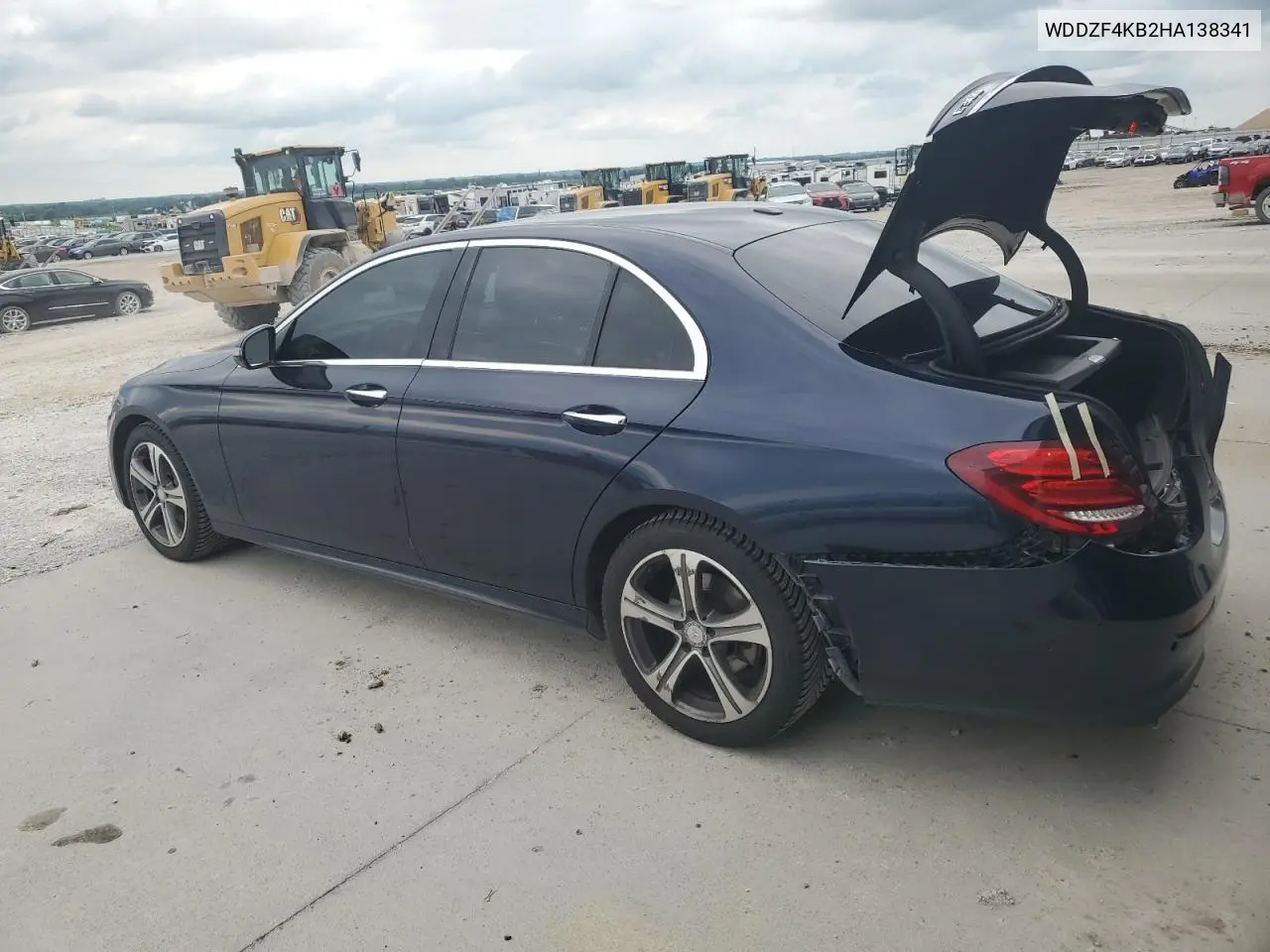 2017 Mercedes-Benz E 300 4Matic VIN: WDDZF4KB2HA138341 Lot: 64993815