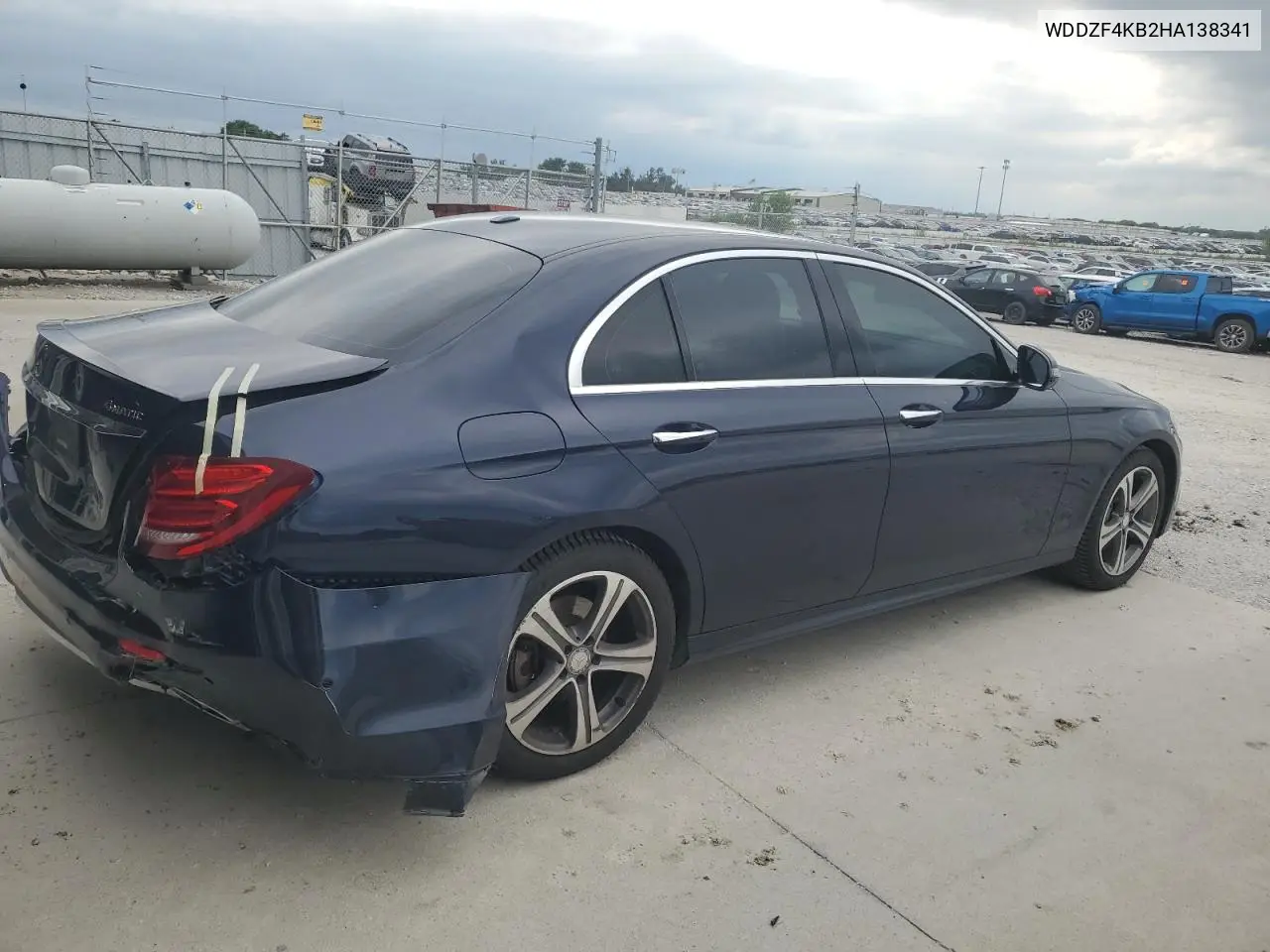 2017 Mercedes-Benz E 300 4Matic VIN: WDDZF4KB2HA138341 Lot: 64993815