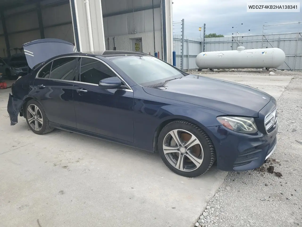 2017 Mercedes-Benz E 300 4Matic VIN: WDDZF4KB2HA138341 Lot: 64993815