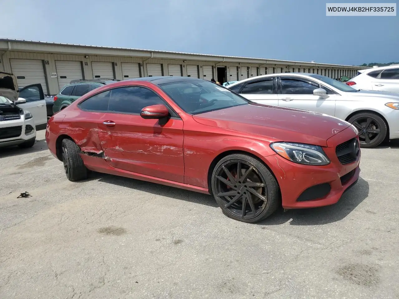 2017 Mercedes-Benz C 300 4Matic VIN: WDDWJ4KB2HF335725 Lot: 65202545