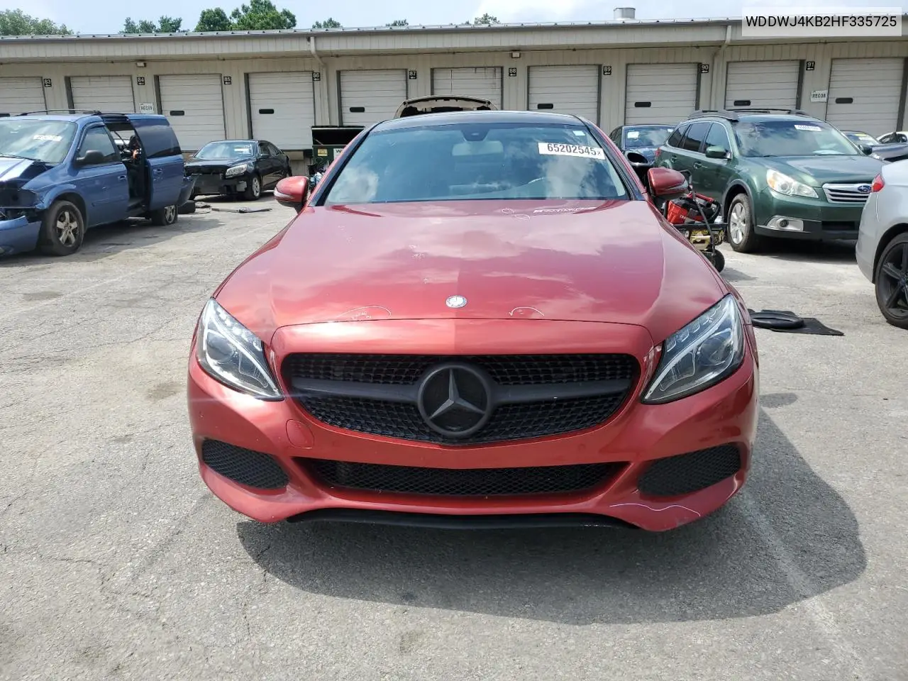 2017 Mercedes-Benz C 300 4Matic VIN: WDDWJ4KB2HF335725 Lot: 65202545