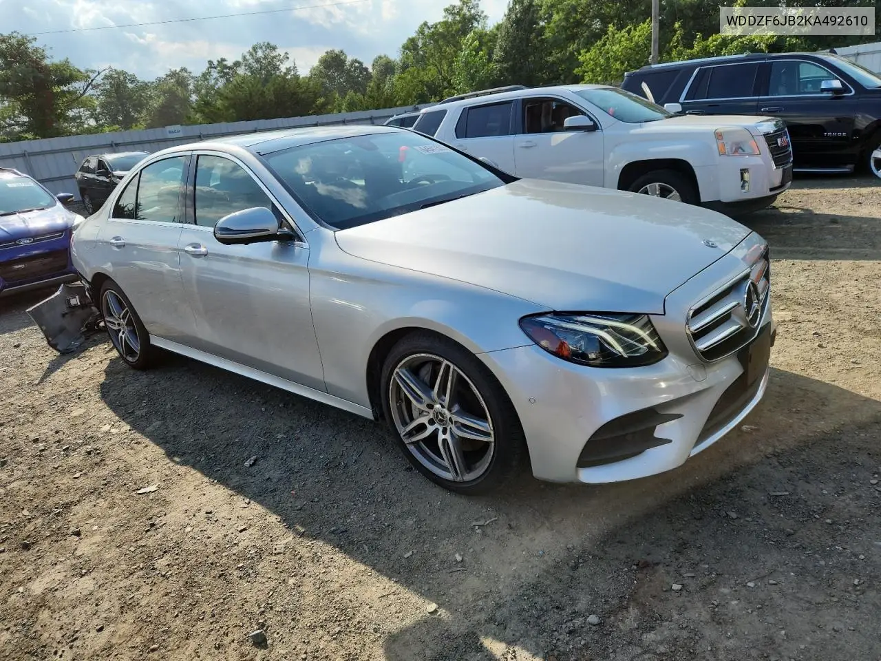 2019 Mercedes-Benz E 450 4Matic VIN: WDDZF6JB2KA492610 Lot: 64541535