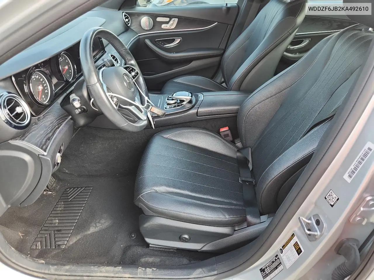 2019 Mercedes-Benz E 450 4Matic VIN: WDDZF6JB2KA492610 Lot: 64541535