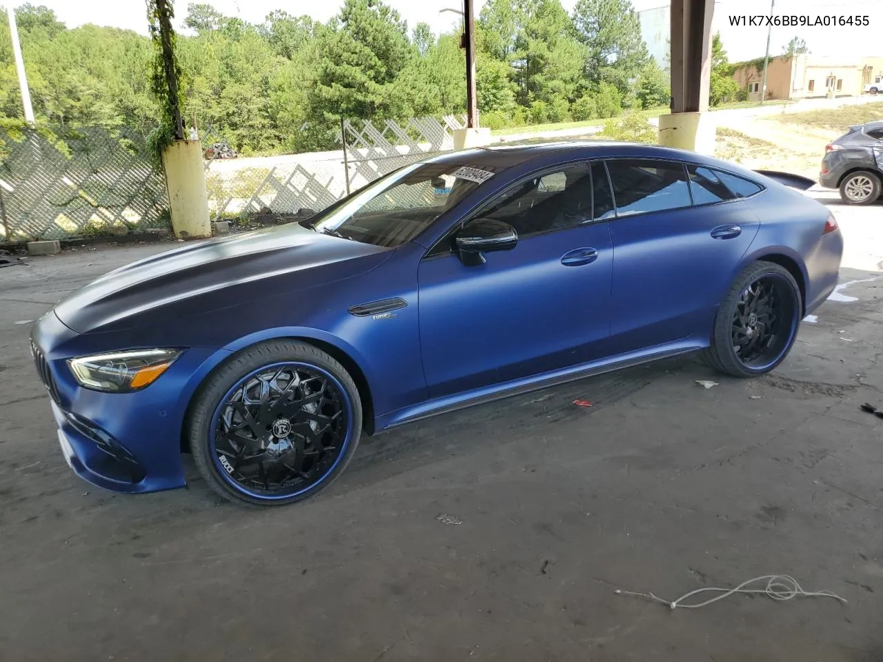 2020 Mercedes-Benz Amg Gt 53 VIN: W1K7X6BB9LA016455 Lot: 62009484