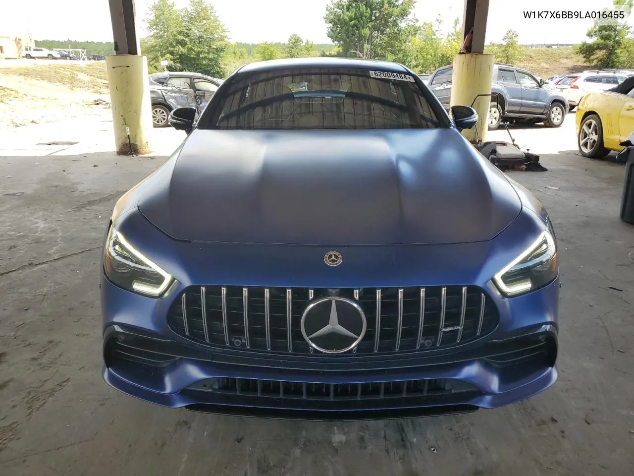 2020 Mercedes-Benz Amg Gt 53 VIN: W1K7X6BB9LA016455 Lot: 62009484