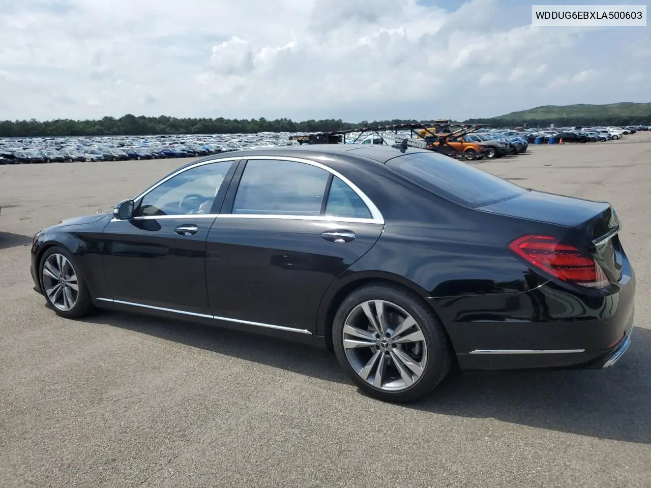 2020 Mercedes-Benz S 450 4Matic VIN: WDDUG6EBXLA500603 Lot: 65118895
