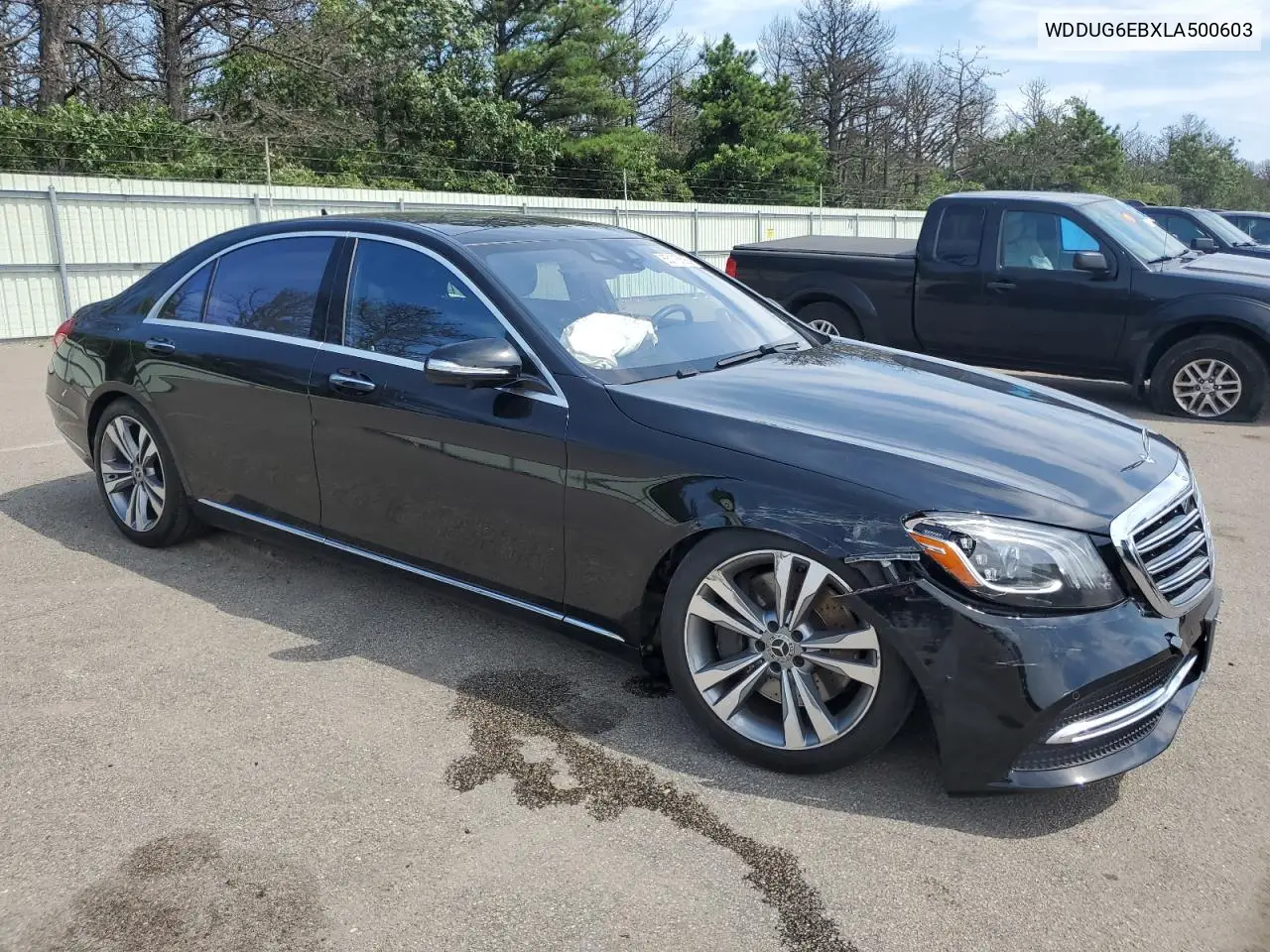 2020 Mercedes-Benz S 450 4Matic VIN: WDDUG6EBXLA500603 Lot: 65118895