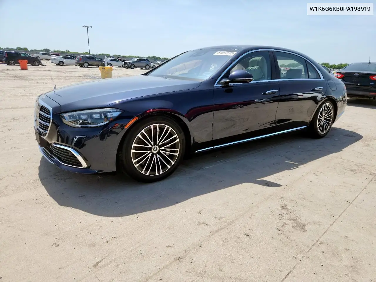 2023 Mercedes-Benz S S580E 4Matic VIN: W1K6G6KB0PA198919 Lot: 64587695