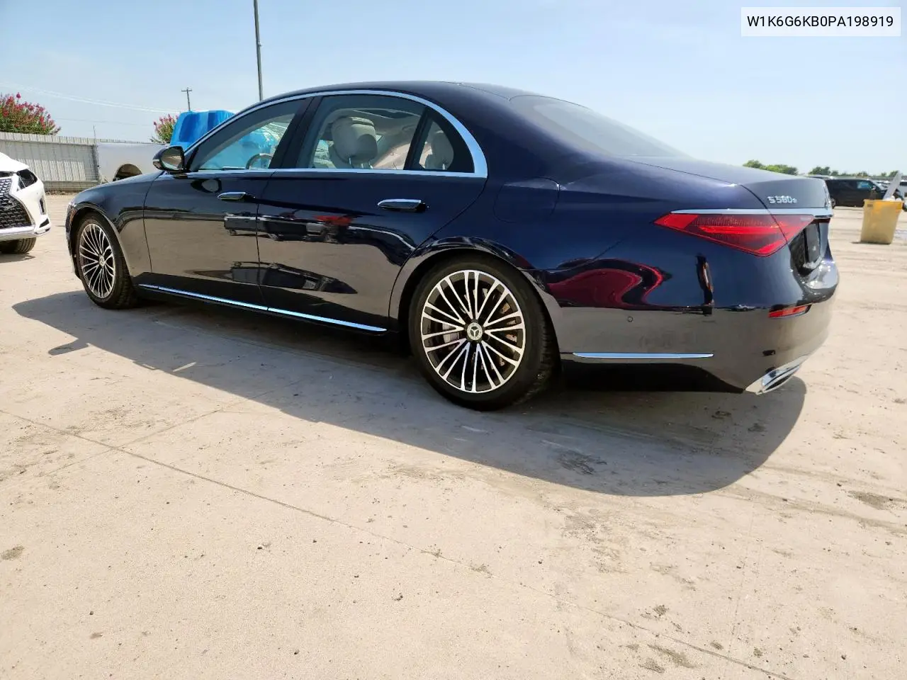 2023 Mercedes-Benz S S580E 4Matic VIN: W1K6G6KB0PA198919 Lot: 64587695