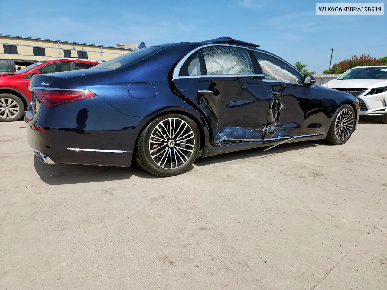 2023 Mercedes-Benz S S580E 4Matic VIN: W1K6G6KB0PA198919 Lot: 64587695
