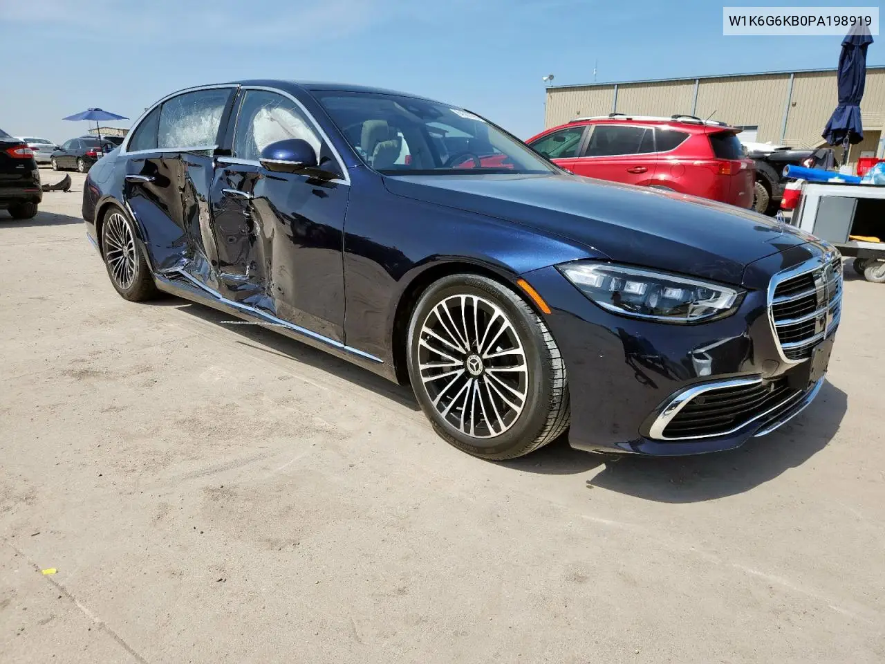 2023 Mercedes-Benz S S580E 4Matic VIN: W1K6G6KB0PA198919 Lot: 64587695