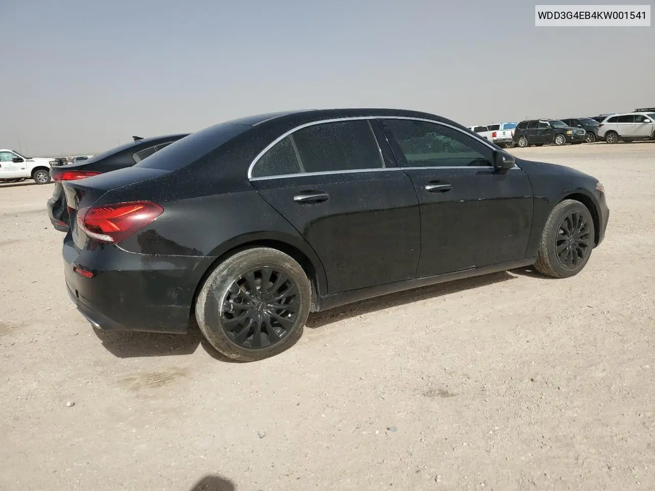 2019 Mercedes-Benz A 220 VIN: WDD3G4EB4KW001541 Lot: 42132755