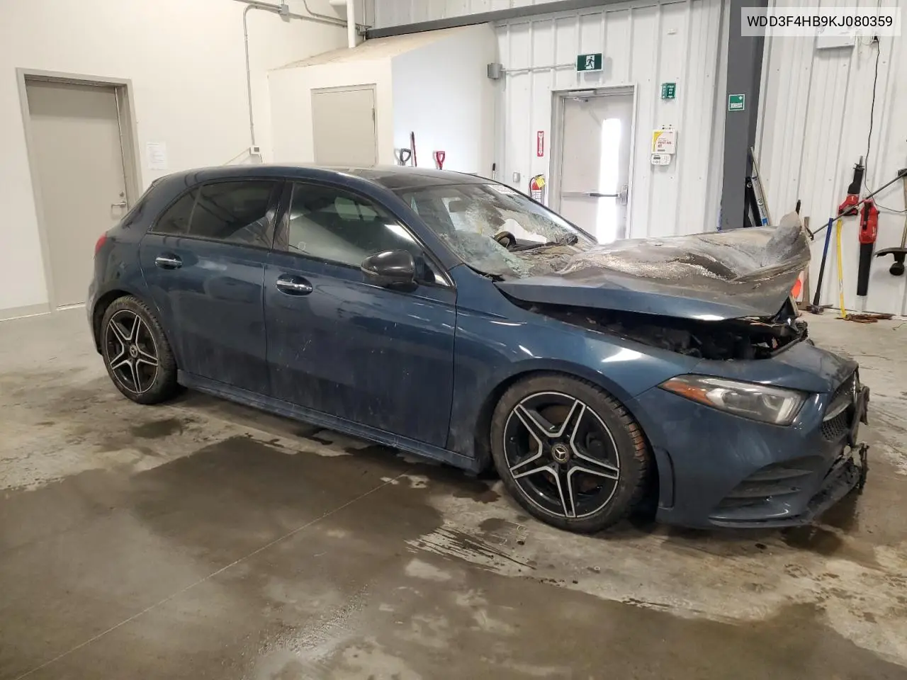 2019 Mercedes-Benz A 250 4Matic VIN: WDD3F4HB9KJ080359 Lot: 48331515