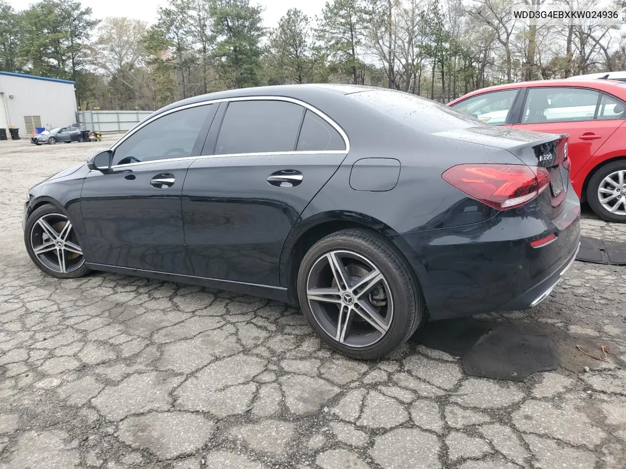 2019 Mercedes-Benz A 220 VIN: WDD3G4EBXKW024936 Lot: 49653545