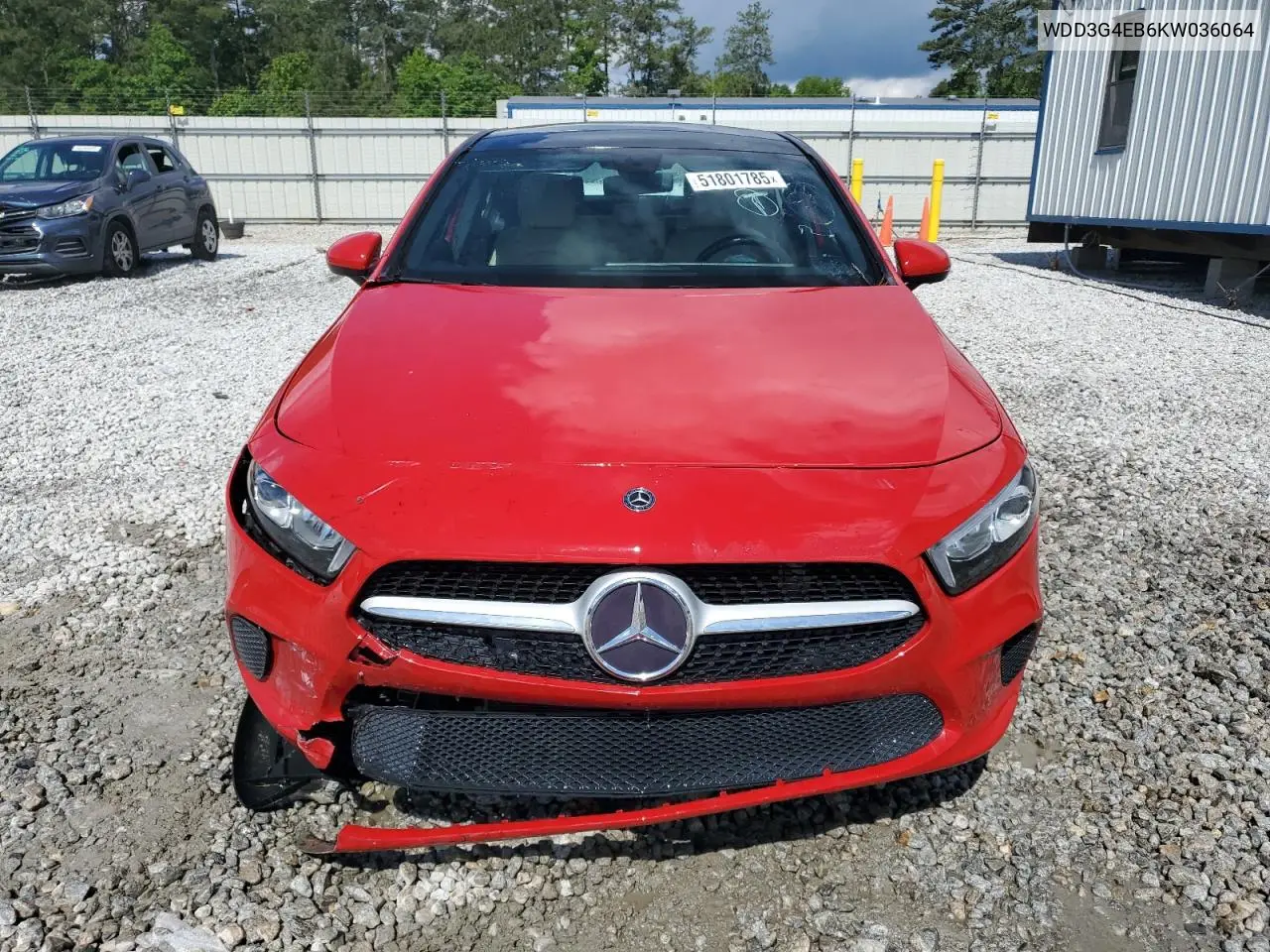 2019 Mercedes-Benz A 220 VIN: WDD3G4EB6KW036064 Lot: 51801785