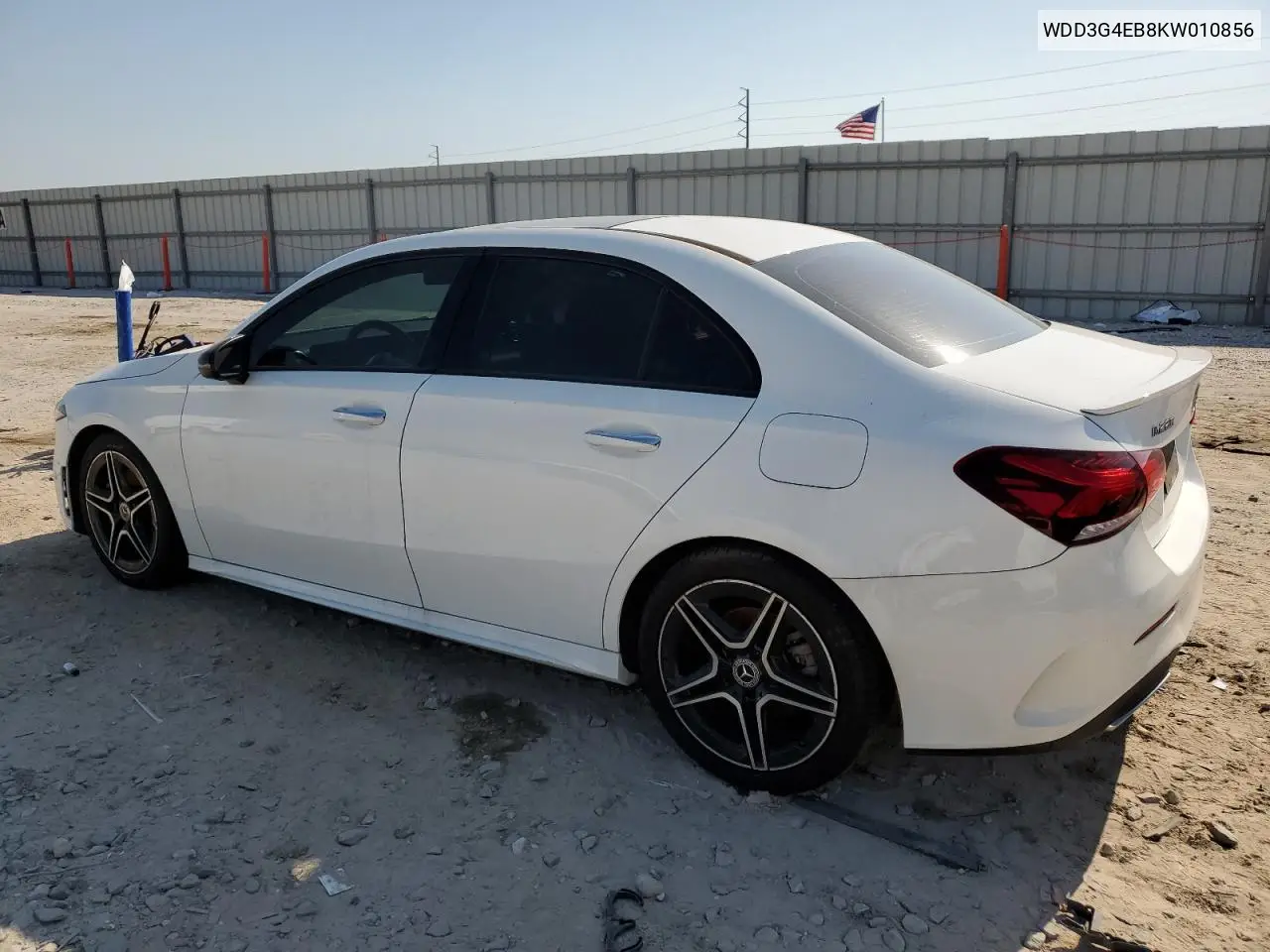 2019 Mercedes-Benz A 220 VIN: WDD3G4EB8KW010856 Lot: 52994075