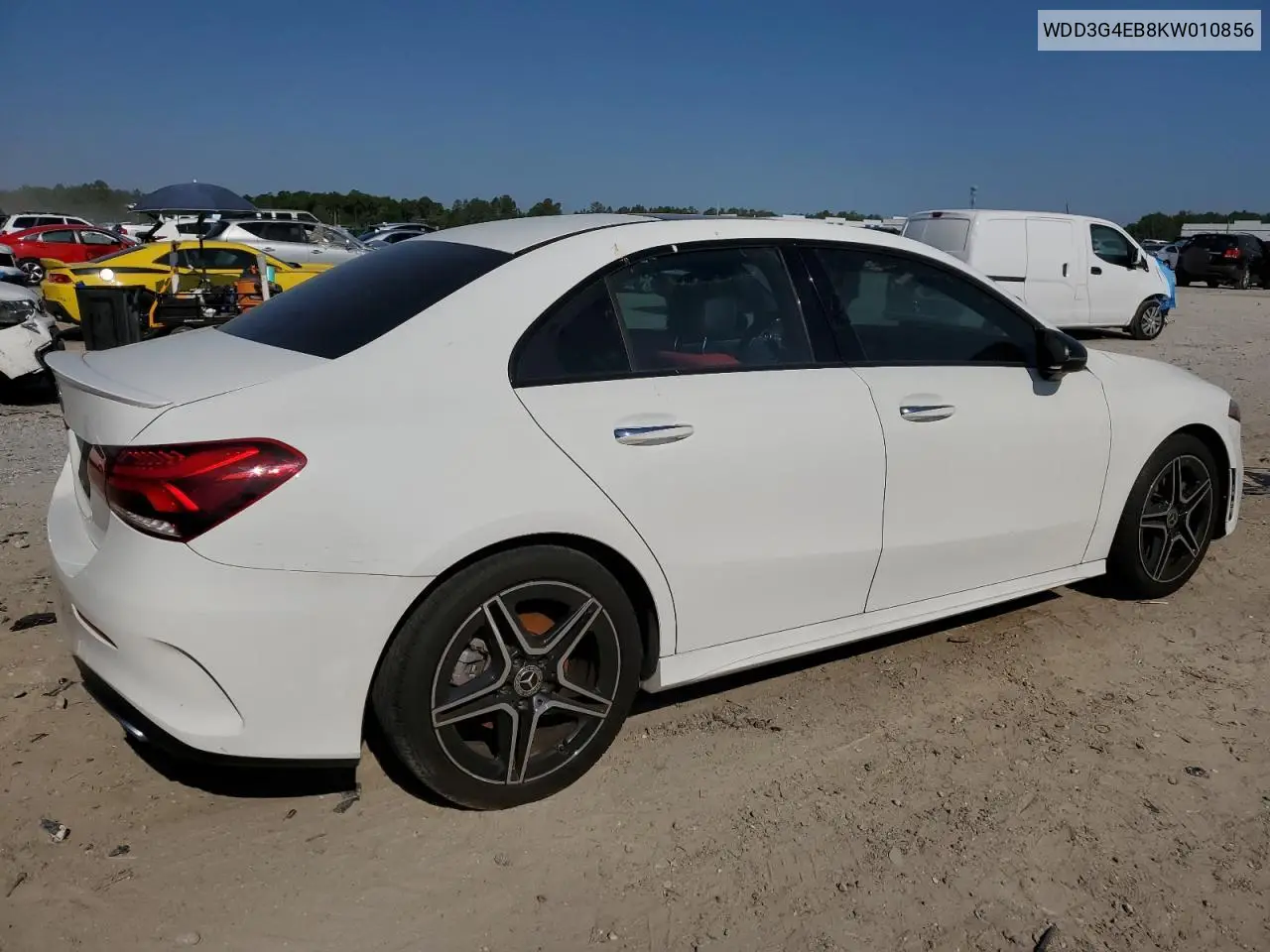 2019 Mercedes-Benz A 220 VIN: WDD3G4EB8KW010856 Lot: 52994075