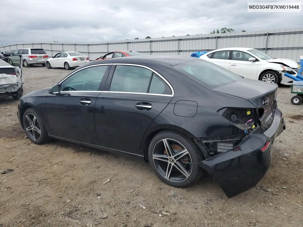 2019 Mercedes-Benz A 220 4Matic VIN: WDD3G4FB7KW019448 Lot: 56192565