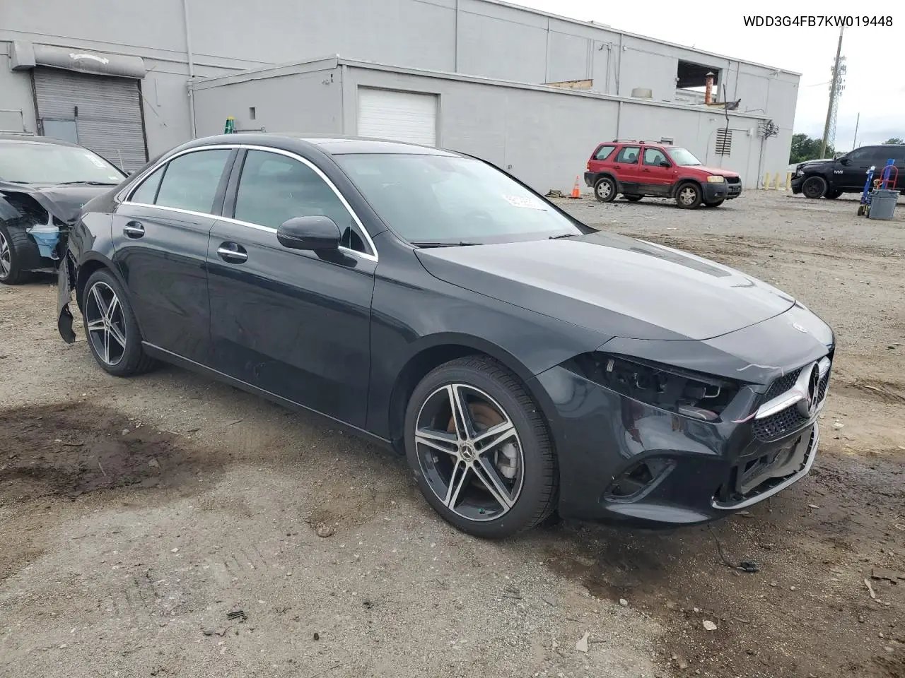 2019 Mercedes-Benz A 220 4Matic VIN: WDD3G4FB7KW019448 Lot: 56192565