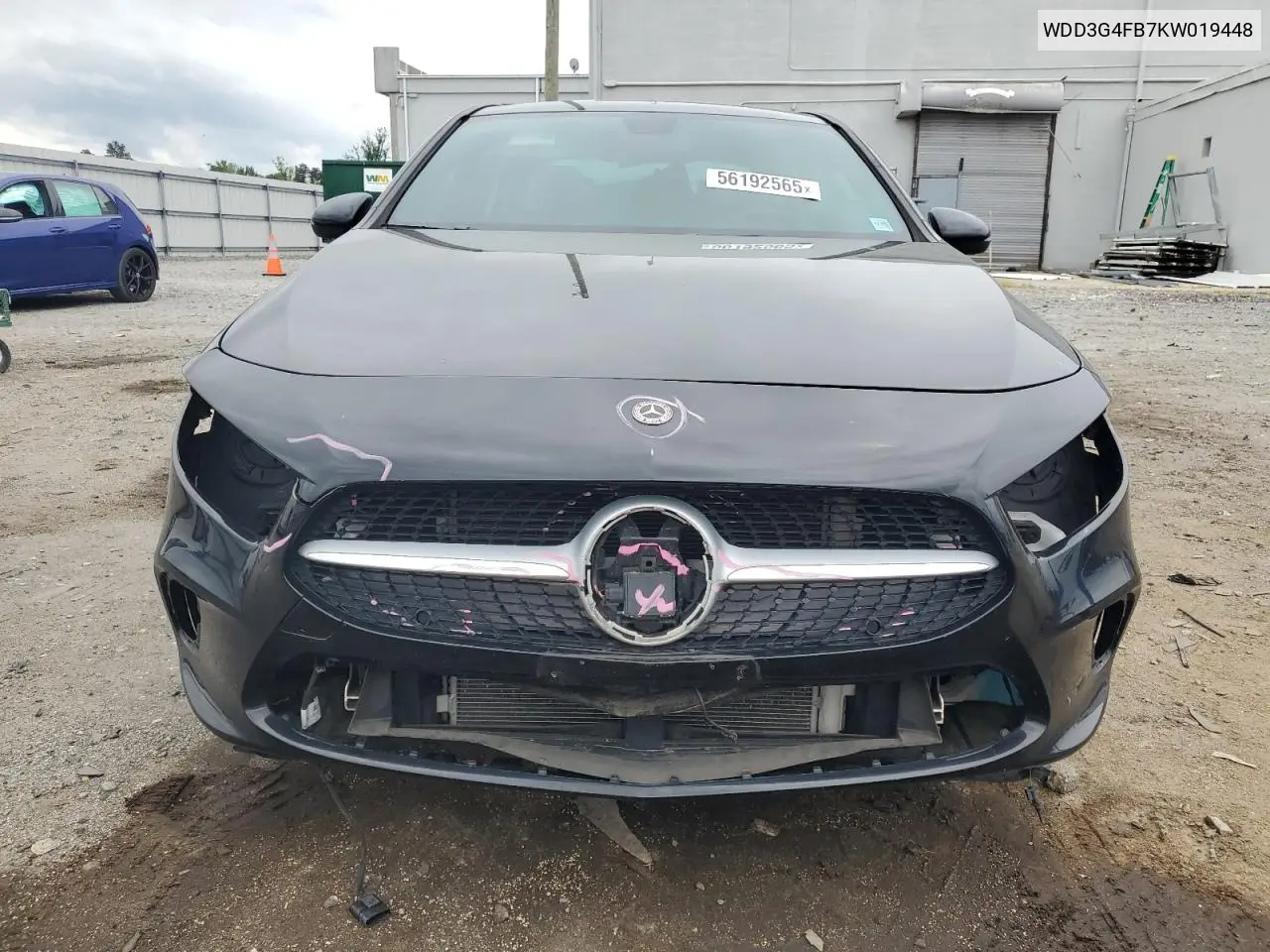 2019 Mercedes-Benz A 220 4Matic VIN: WDD3G4FB7KW019448 Lot: 56192565