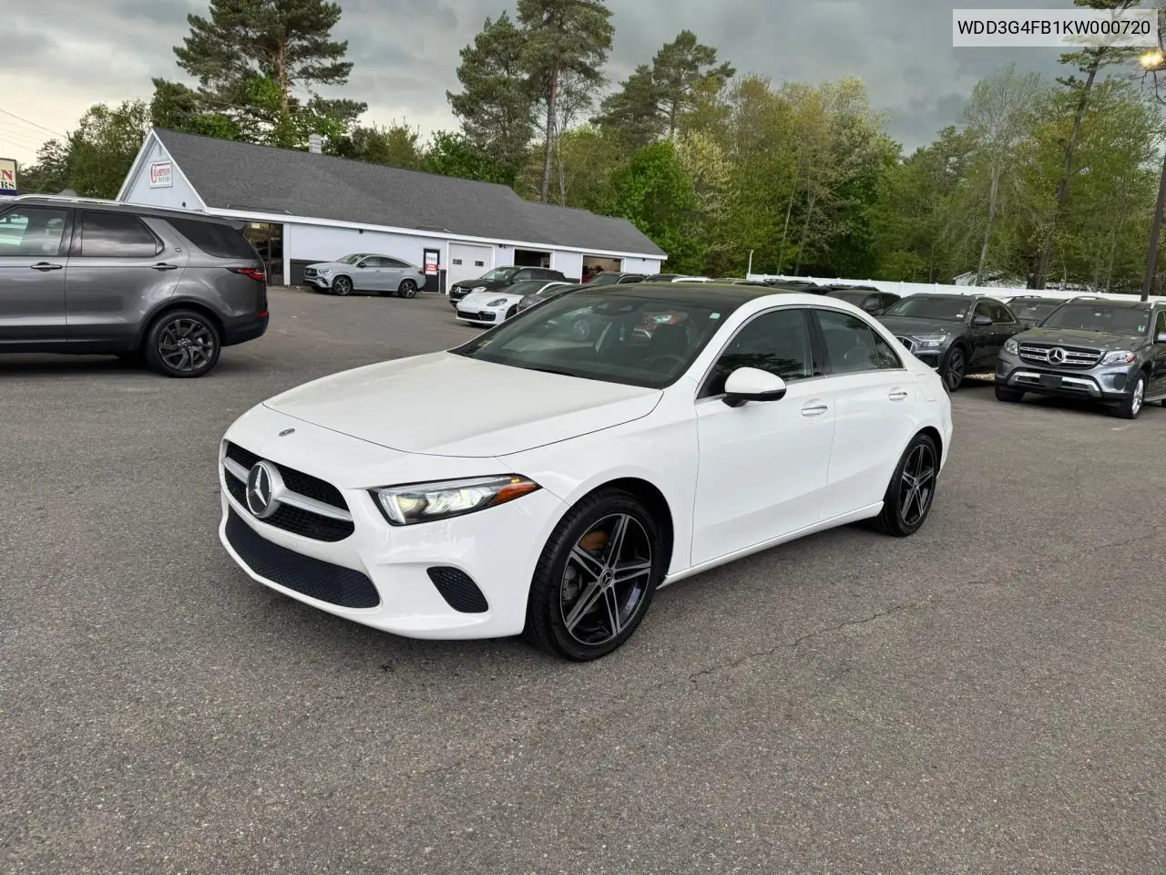 2019 Mercedes-Benz A 220 4Matic VIN: WDD3G4FB1KW000720 Lot: 56886445