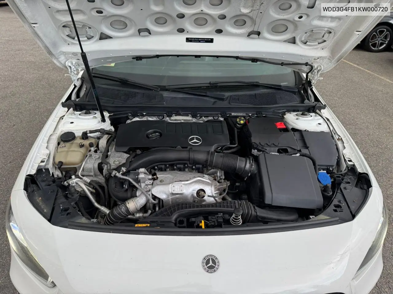 2019 Mercedes-Benz A 220 4Matic VIN: WDD3G4FB1KW000720 Lot: 56886445